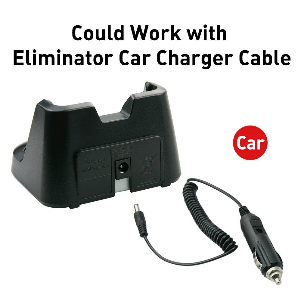 2Pcs BC-192 NI-MH Charger for ICOM IC-F3011 F4011 F3101D F4101D IC-V80 IC-V80E IC-G80 IC-T70A IC-T70E IC-F3102D Radio BP-264