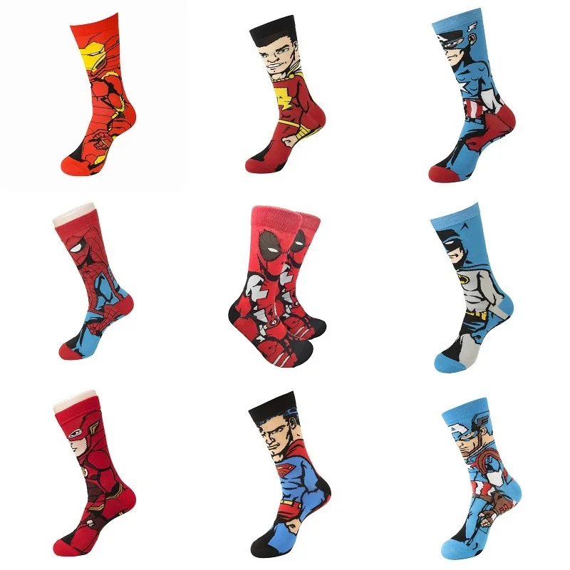 

Fashion Domineering Animation Men's Medium Tube Socks Hip Hop Boom