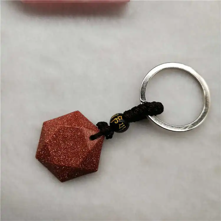 Прямая поставка натуральный энергетический камень красный песчаник Шесть звезд