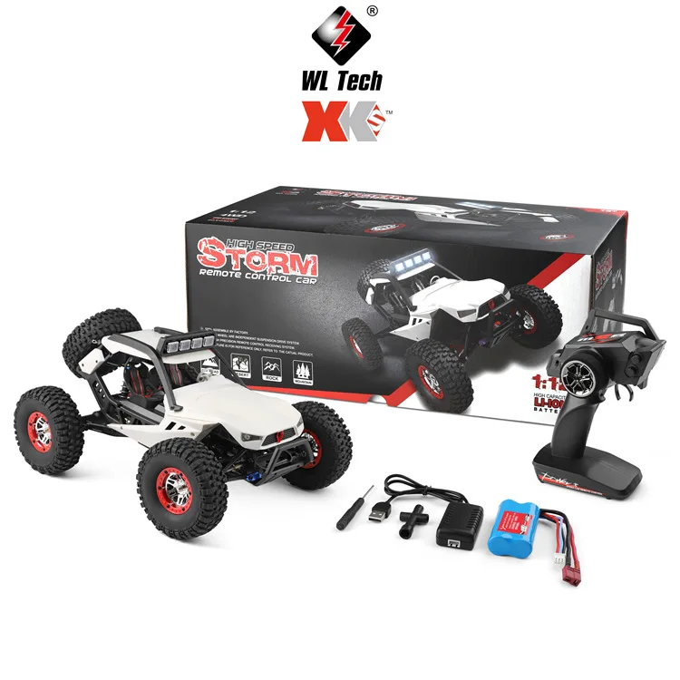 

Weili 12429 Remote Control Car 1:12 Off-road Toy Model Car Adult RC Smart Life