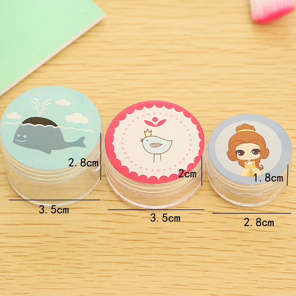 2 шт. PP коробки для кремов 20 г пустая пластиковая косметическая коробка небольшой