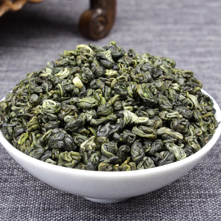 

China High Moutains Bi Luo Chun tea A Weight loss Refreshing Chinese Organic Green Tea High Moutain YunWu Bi Luo Chun Tea