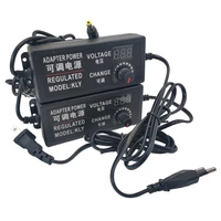 ac dc universal charger 3v 5v 12v 24v power adapter display screen adjustable 220v to 5v 12v 24v power supply 3 5 9 12 24 v volt