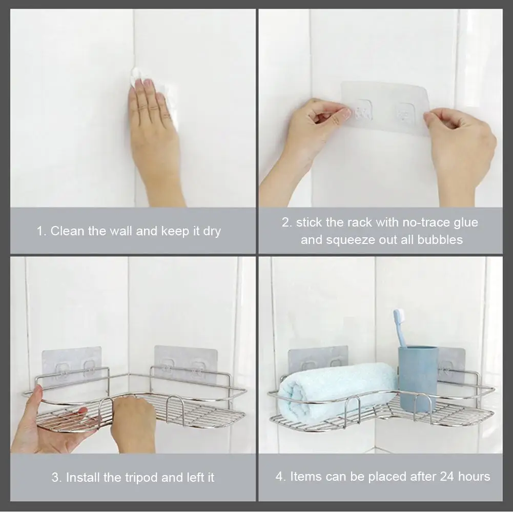 Нержавеющая сталь стеллаж для хранения без пуха певица Слои Треугольники