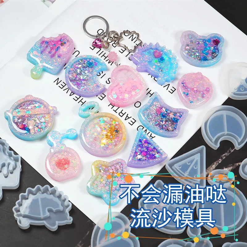 Горячая силиконовая форма-шейкер из эпоксидной смолы | Украшения и аксессуары