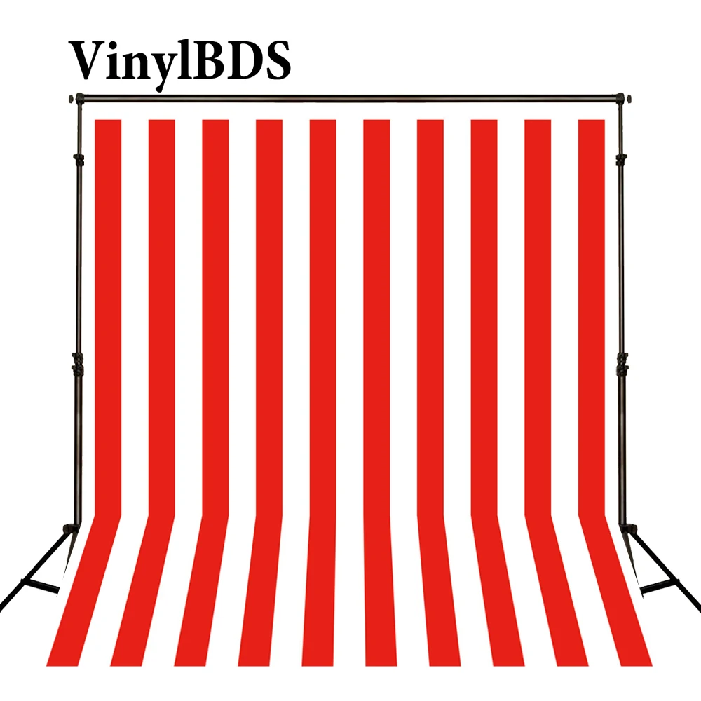 

VinylBDS детский фон красные и белые полосы стены дети фото фон фотостудия фон