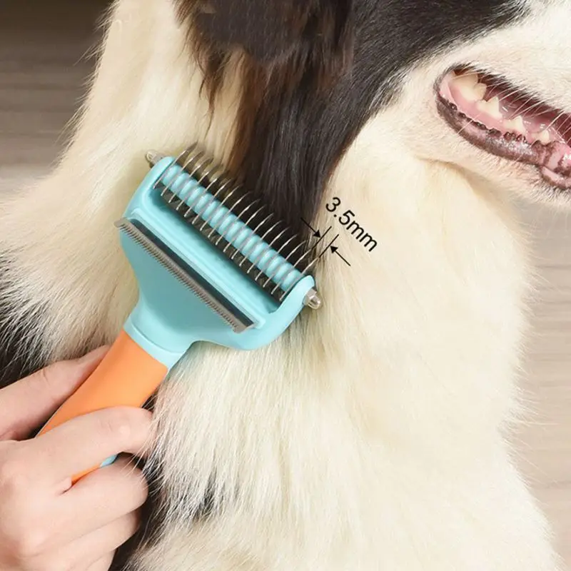 

Professional Cat Dog Comb Hair Cleaning Grooming Pet Comb Hair Removal Brush Beauty Brush Pet Accessories Prevent Hair Knots