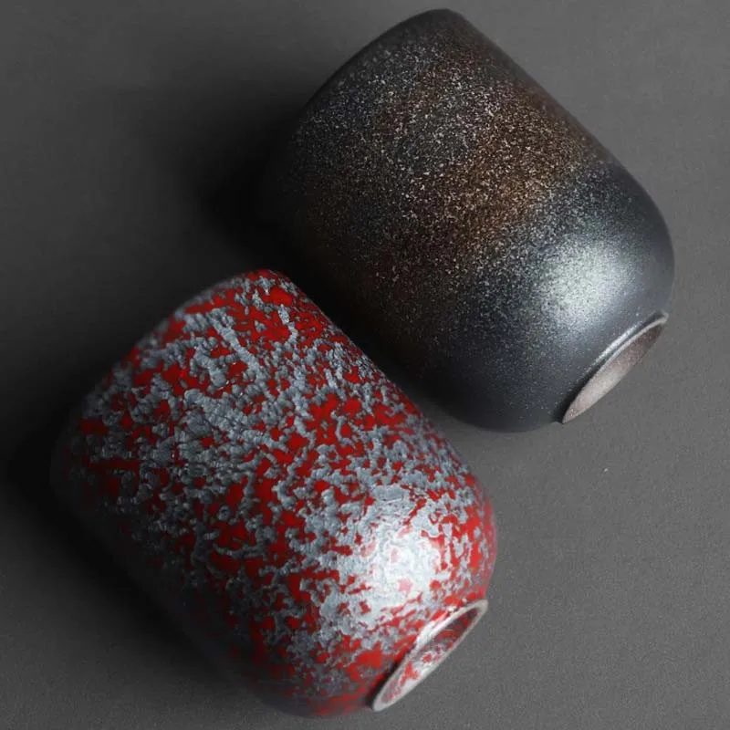 1 шт./3 шт. керамическая кофейная чашка в японском стиле фарфоровая индивидуальная