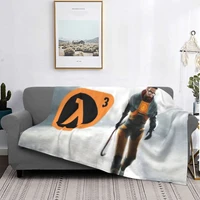 half life 786 blanket bedspread bed plaid table runners home textile luxury plush hoodie