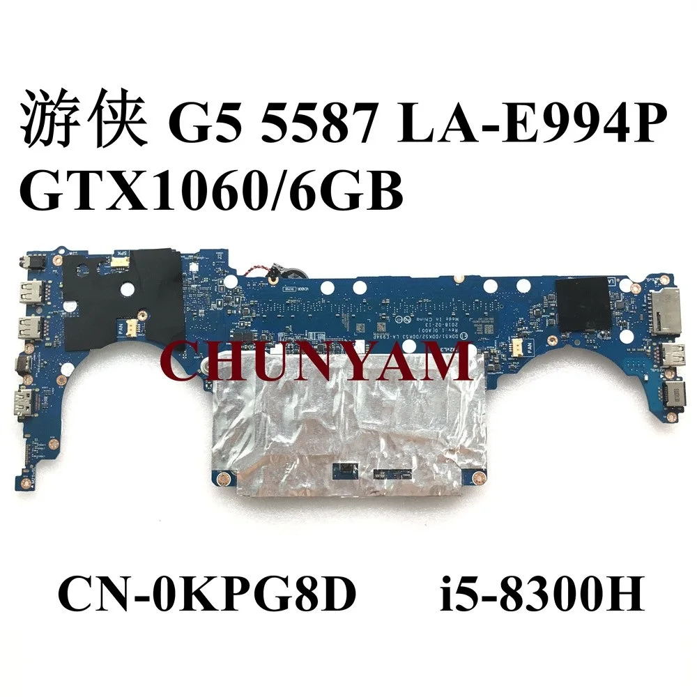 Новая деталь GTX1060 6 ГБ для dell G5 5587 G7 7588 материнская плата |