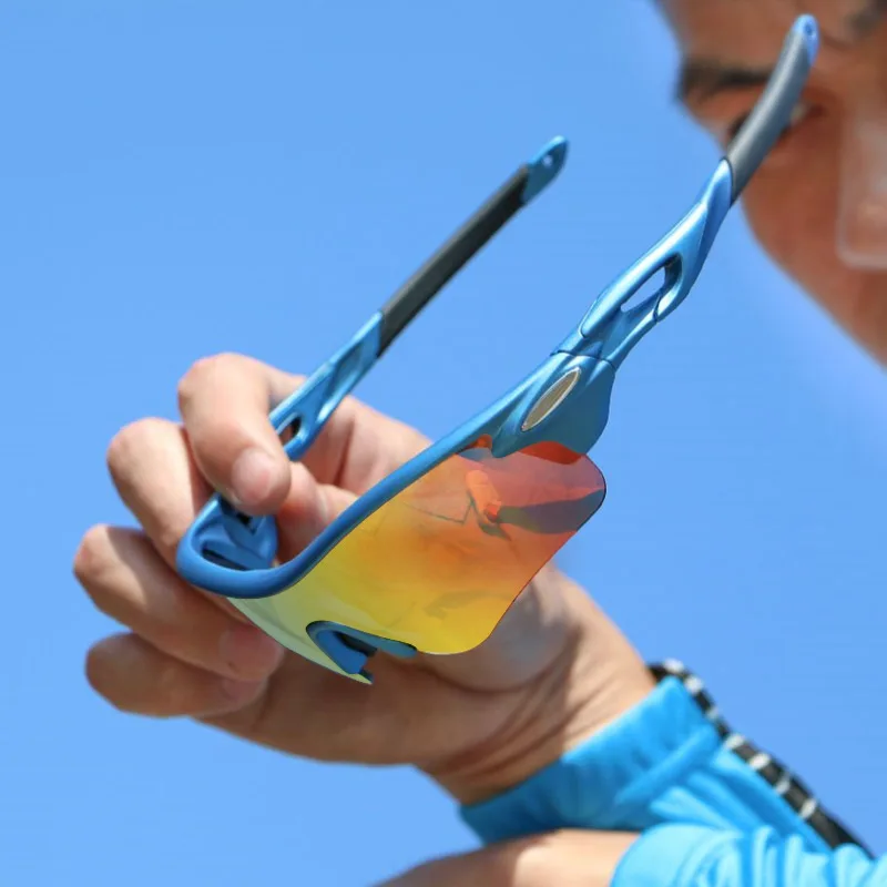 Велосипедные солнцезащитные очки поляризованные HD велосипедные с покрытием