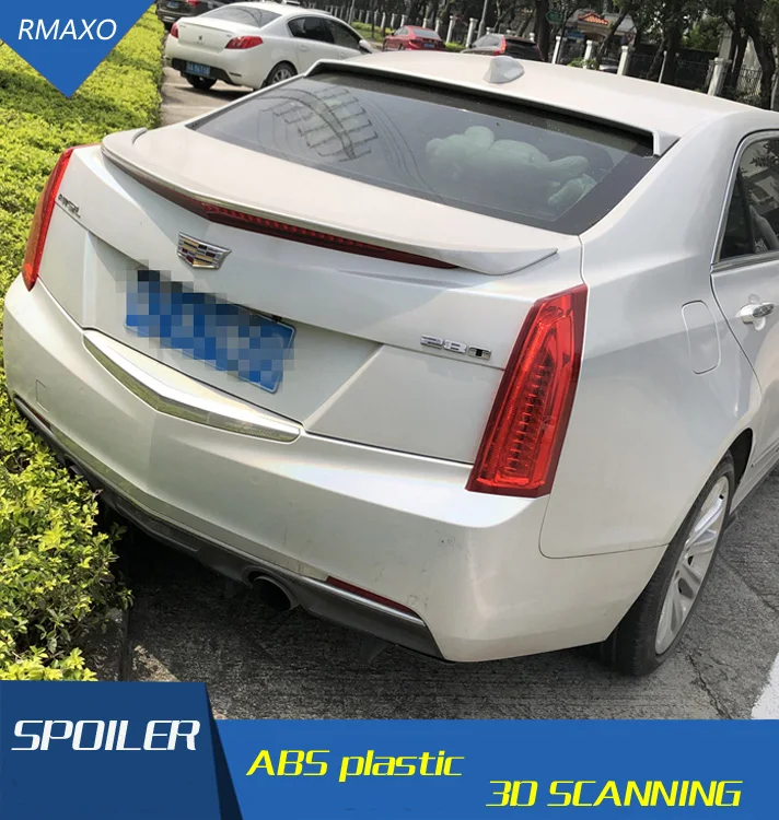 Спойлер для Cadillac ATS TF АБС пластик автомобиля заднего крыла Праймер цветной задний