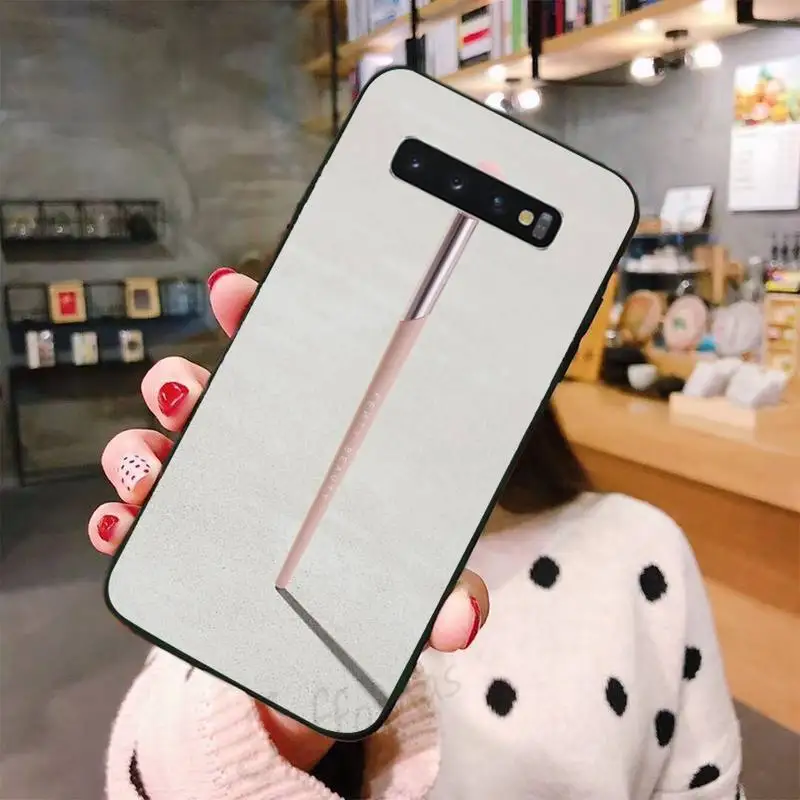 

Beautiful Girl's Makeup Brush Phone Case For Samsung A50 A51 A71 A20E A20S S10 S20 S21 S30 Plus ultra 5G M11 funda shell
