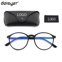 doisyer unisex anti blue ray glasses blue light blocking glasses uv blocking computer gaming filter round glasses