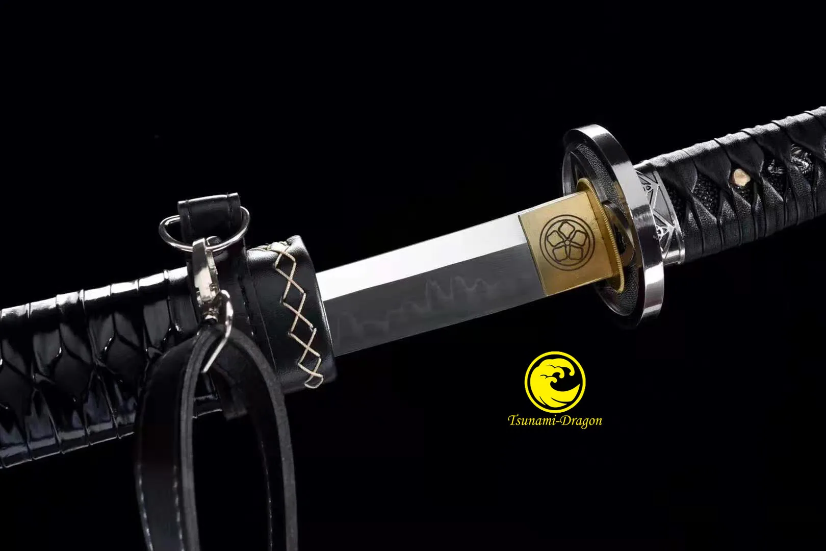 

Clay Tempered T10 Steel Choji Blade The Walking Dead Sword Michonne's Katana Zombie Killer