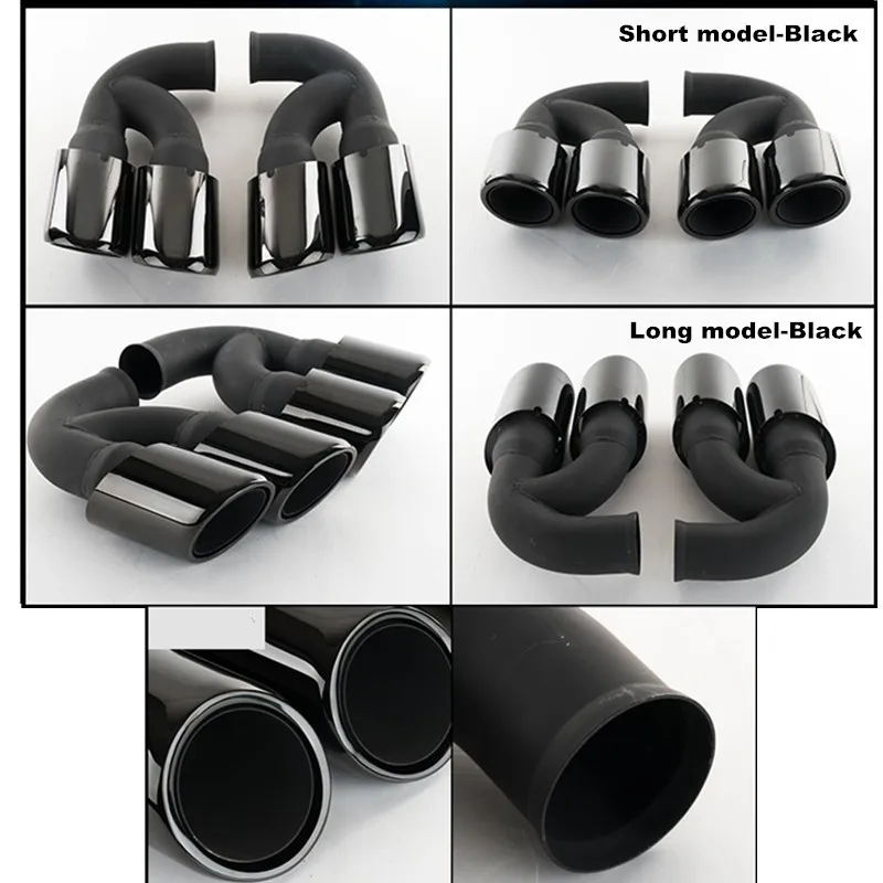 Наконечник глушителя выхлопной трубы наконечник для 2010 2014 Porsche 958 Cayenne S