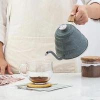 coffee teapot painted european style 500ml kitchen gooseneck kettle tea pots tools