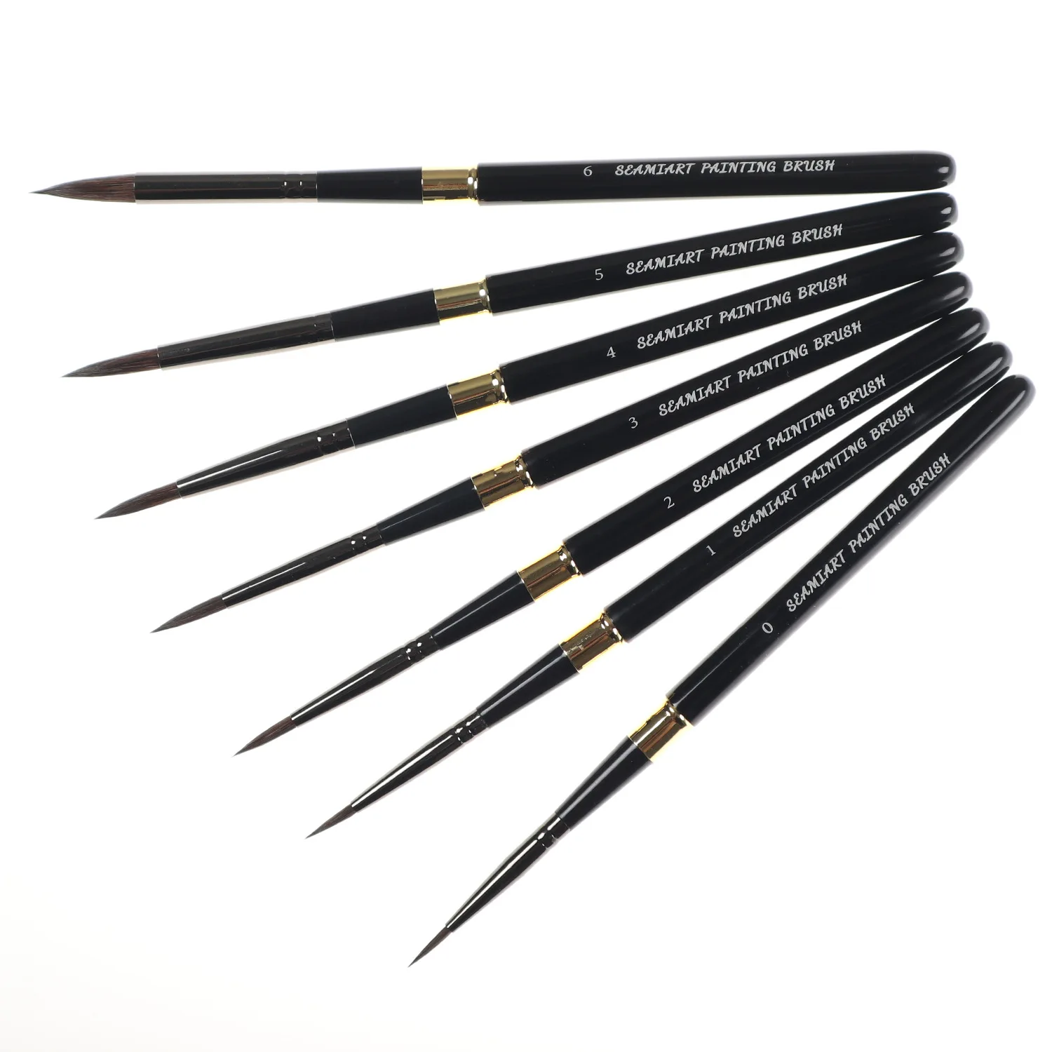 

1PC Squirrel Hair Paint Brush High Quality Portable Art Painting Brushes Artistic Watercolor Brush For Oil Drawing Art Supplies