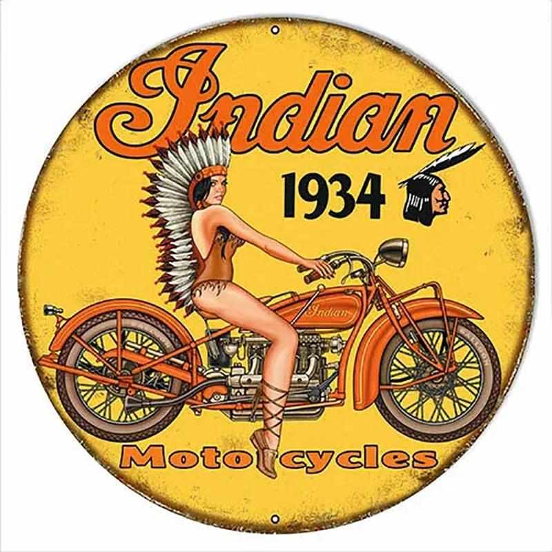 

Personality PVC Decal Indian Motorcycle Pin Up Girl Waterproof Car Sticker on Motorcycle Laptop Bumper Guitar Window Decorative