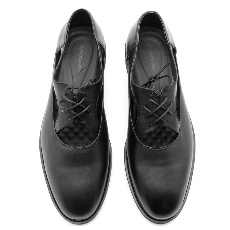 Летние мужские сандалии ручной работы из натуральной кожи для офиса в британском