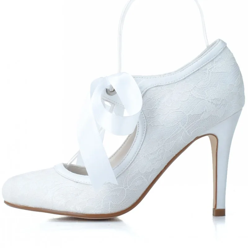 Новые модные женские туфли лодочки элегантные кружевные классические на высоком