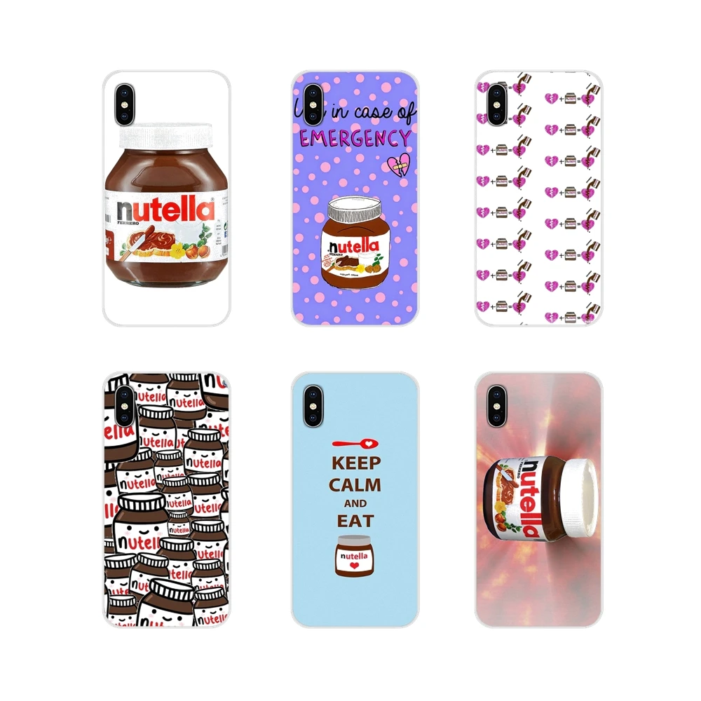 Шоколад Tumblr Nutella Bottle Collage для Meizu M2 M3 M5 M6 NOTE M3S M6S M6T MX6 U20 pro 5 6 plus TPU прозрачные