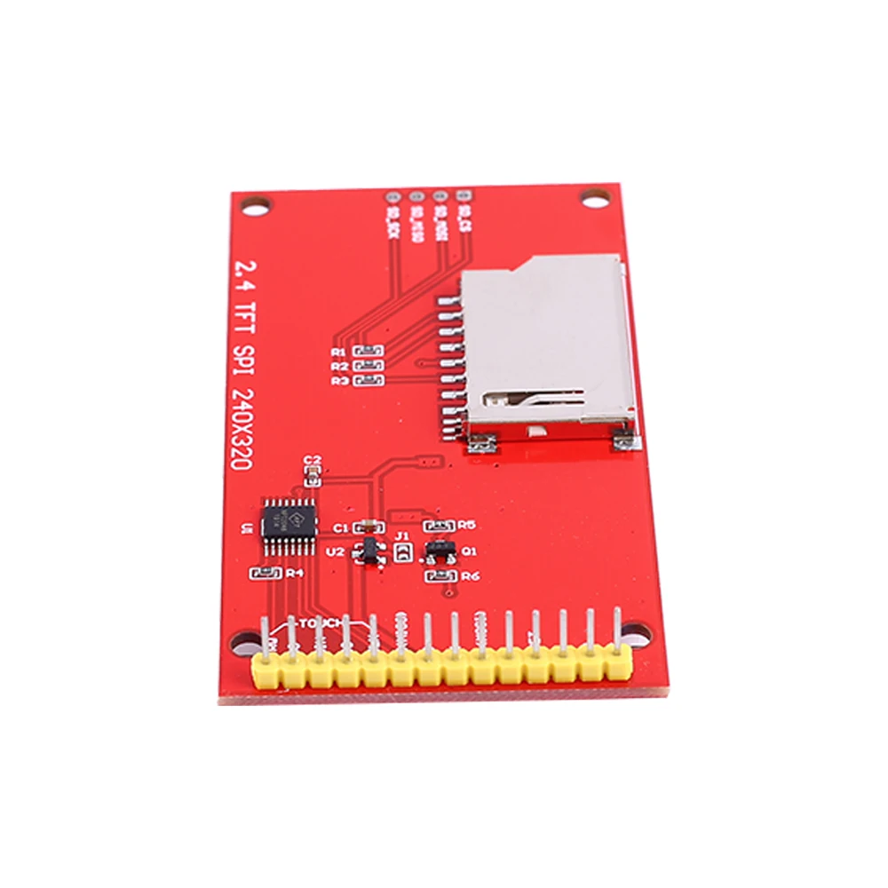 Модуль сенсорного ЖК-дисплея 2 4 дюйма SPI 320x240 RGB TFT драйвер ILI9341 320*240 3 В/5 В IPS LCD с