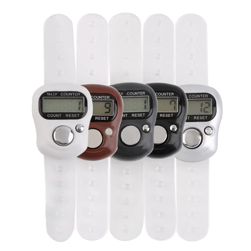 

Mini Portable 5-Digit LCD Electronic Digital Golf Sports Universal Finger Hand Held Ring Tally Counter