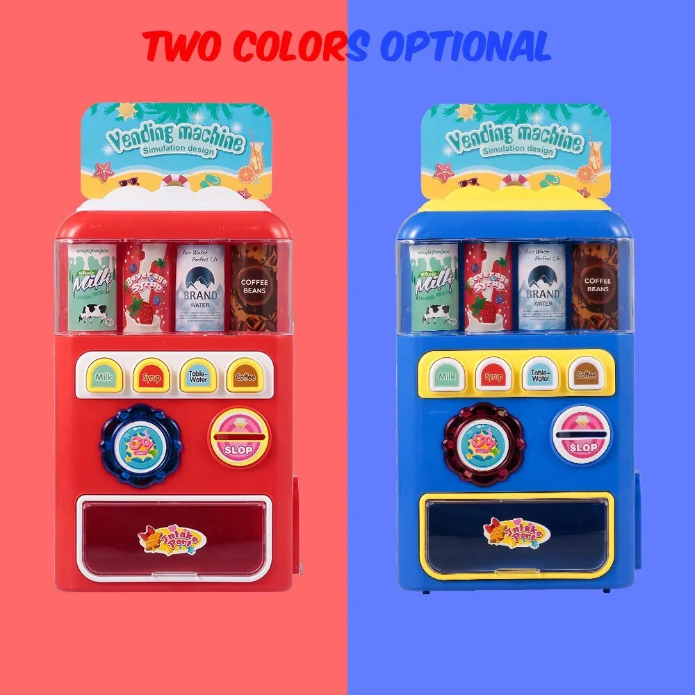 

Vending Machine Toys Electronic Drink Machines Kids Education Learning Toys for Boys and Girls
