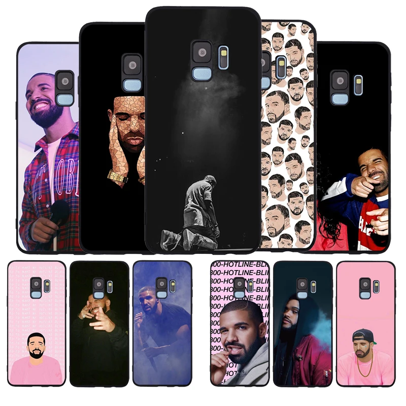 Милый мягкий чехол с Дрейком для телефона Samsung S20 S10 S9 S8 S7 edge Plus Lite Note 8 9 10 A6 A7 A8 A9 |