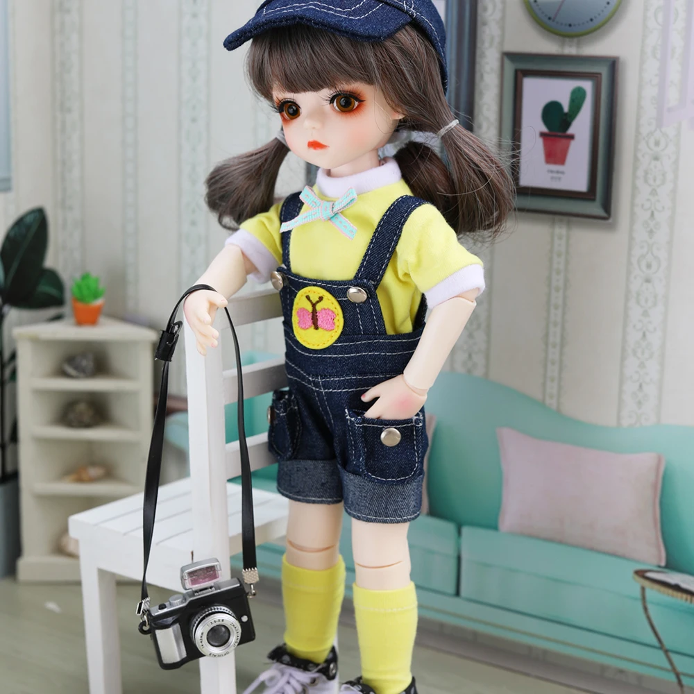 1/6 BJD кукла 30 см 18 шаровой шарнир ручной работы из хлопка средства ухода за кожей с