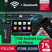 Carlinkit W205 Carplay беспроводной ключ для Apple Carplay Android автомобильный игровой зеркальный USB навигационный ТВ приемник для автомобиля