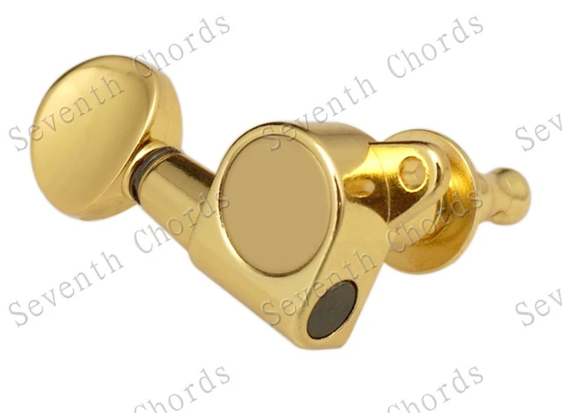 6R Золотой тюнер для электрогитары струны кнопки головки станка запчасти гитары