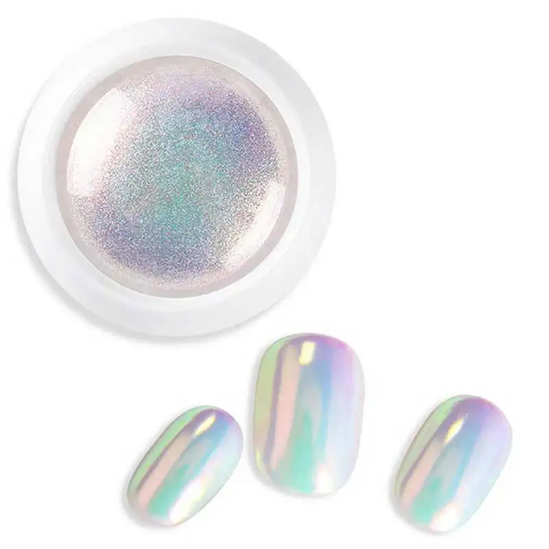 1 box 1 коробка 0,5 для Wiko Rainbow lenny пигмент «duochrome» голографическая пудра голограмма слюды Радуга голографическая пудра блеск для ногтей - Цвет: 1 box