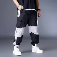 plus 7xl 6xl xxxxxl mens joggers pants casual man pants streetwear hip hop black cargo trousers sport white techwear jogger