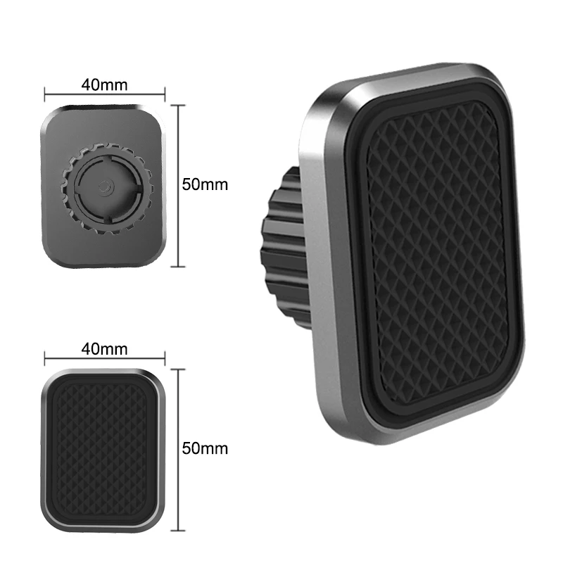 OnlyMagnet SquarGray XMXCZKJ, магнитный автомобильный держатель для телефона, подставка для iPhone 11 Pro, максимально сильное крепление на присоске, магнитный держатель для телефона в автомобиле - Цвет: OnlyMagnet SquarGray