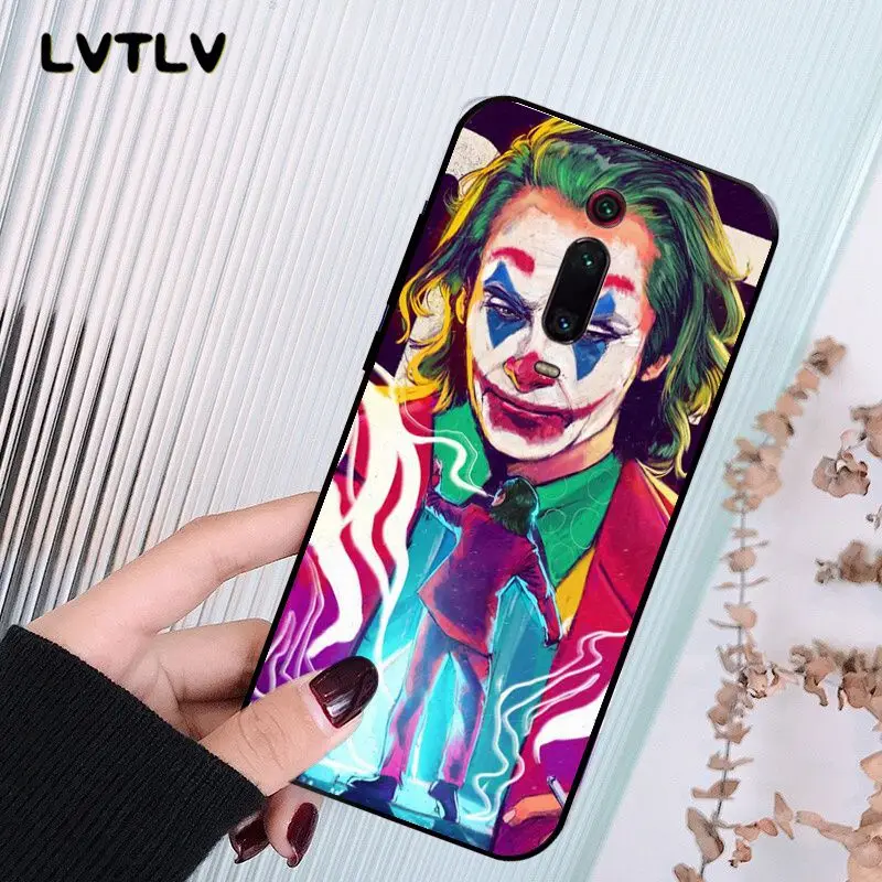 LVTLV Джокер 2019 хоакином Фениксом мягкий черный чехол для телефона Xiaomi 8 9 se 5X Redmi 6pro 6A