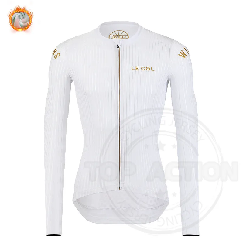 

Мужской комплект одежды для велоспорта le col 2021, зимняя флисовая одежда для велоспорта, комбинезон для горного велосипеда, одежда для велоспо...