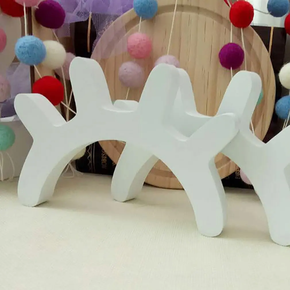 3D Хрустальные настенные наклейки деревянная ресница для детской комнаты