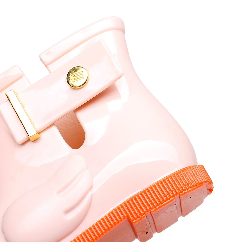 

SAGACE Cartoon Duck Rain Shoes Kids Boots Shoes Rain Boots Kids Beach Shoes Toddler Baby Unisex Kids Lovely Rain Boots Girls