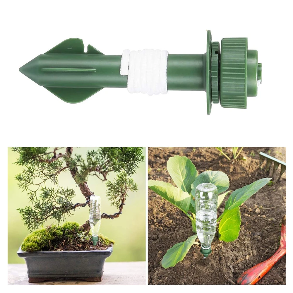 

Plant Watering Devices Automatic Houseplant Watering Tools Release Vacation Plant Self Watering System Indoor Outdoor Green