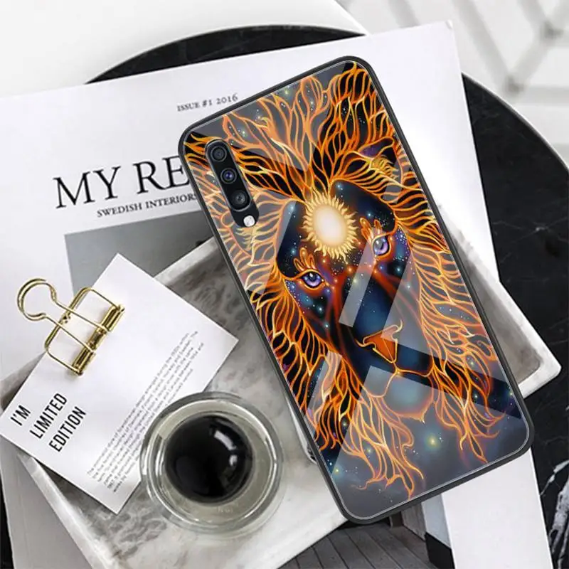 

Colorful Lion Phone Case For Xiaomi Mi 6 8 8Lite For Redmi 6 Note7 5 Phone Case Glass