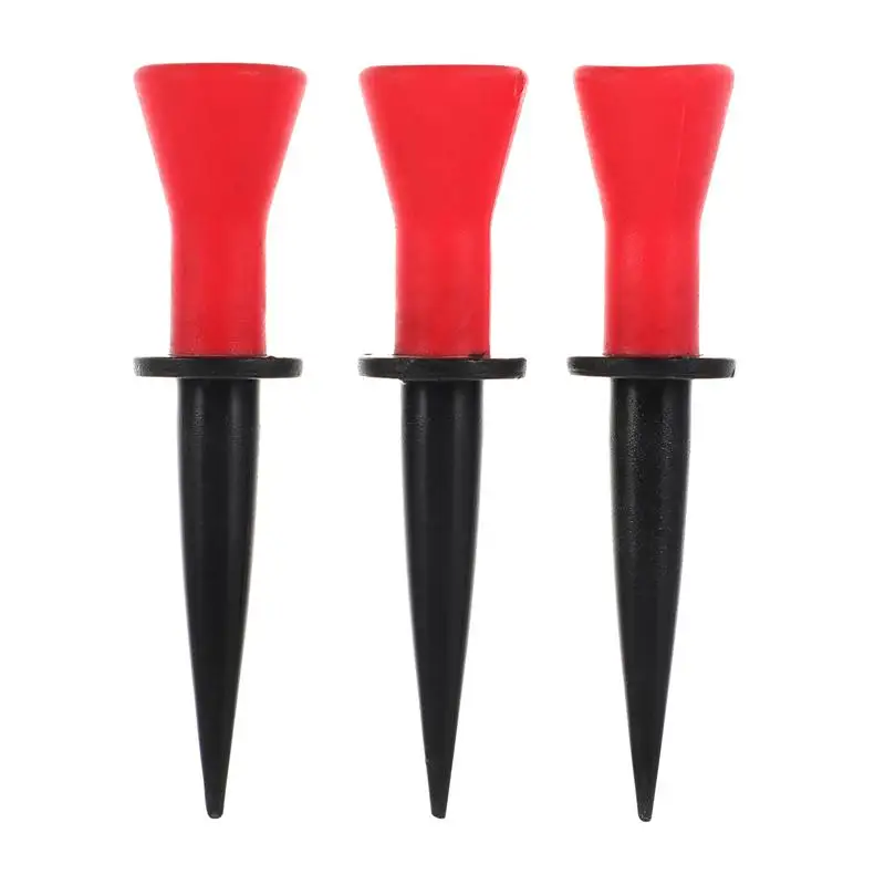 

3pcs Elastic Golfs Tee Soft Elastic Limit Tee Golfs Training Supplies