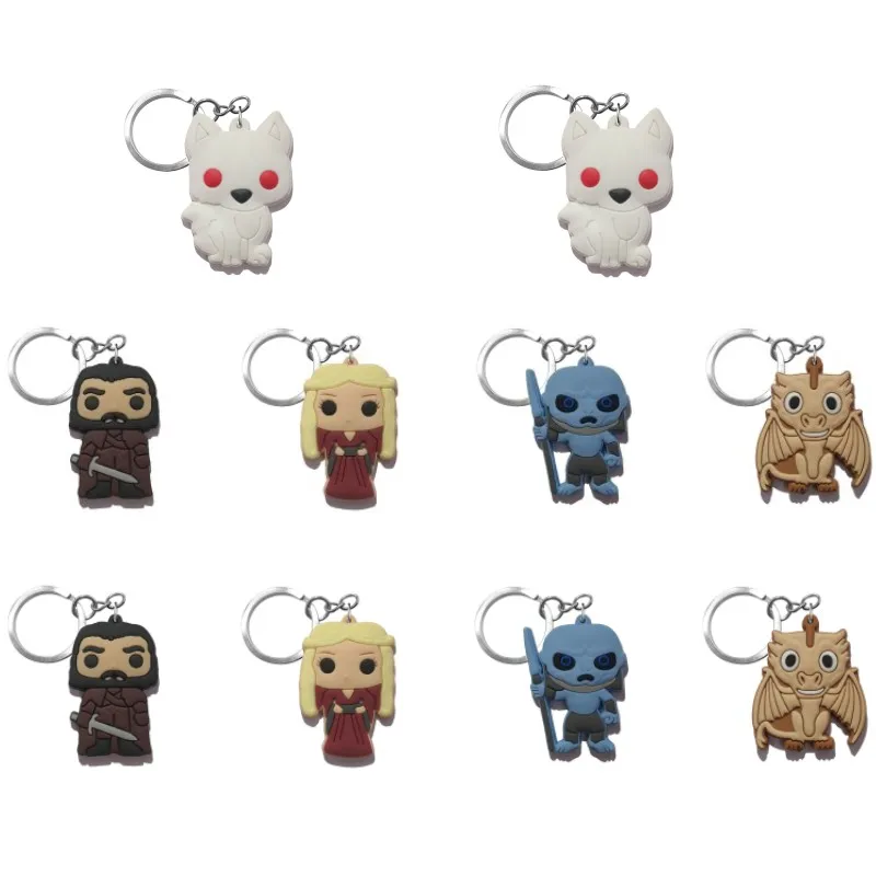 7031-02-06 10pcs 10-21 шт. брелок для ключей с героями мультфильма Микки Маус, аниме, Супер Марио, Мститель, брелок для ключей, модный брелок, детский подарок, вечерние брелки для ключей - Цвет: 7031-02-06 10pcs
