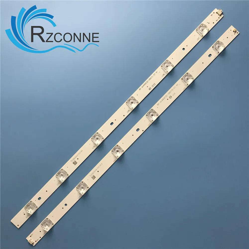 Светодиодный Подсветка strip12 лампа для Sharp 4" ТВ LC-49CFF5001K RF-AJ490E32-0601R-01 0601l A1 LY.45J01G001 LC-49CFE6032E