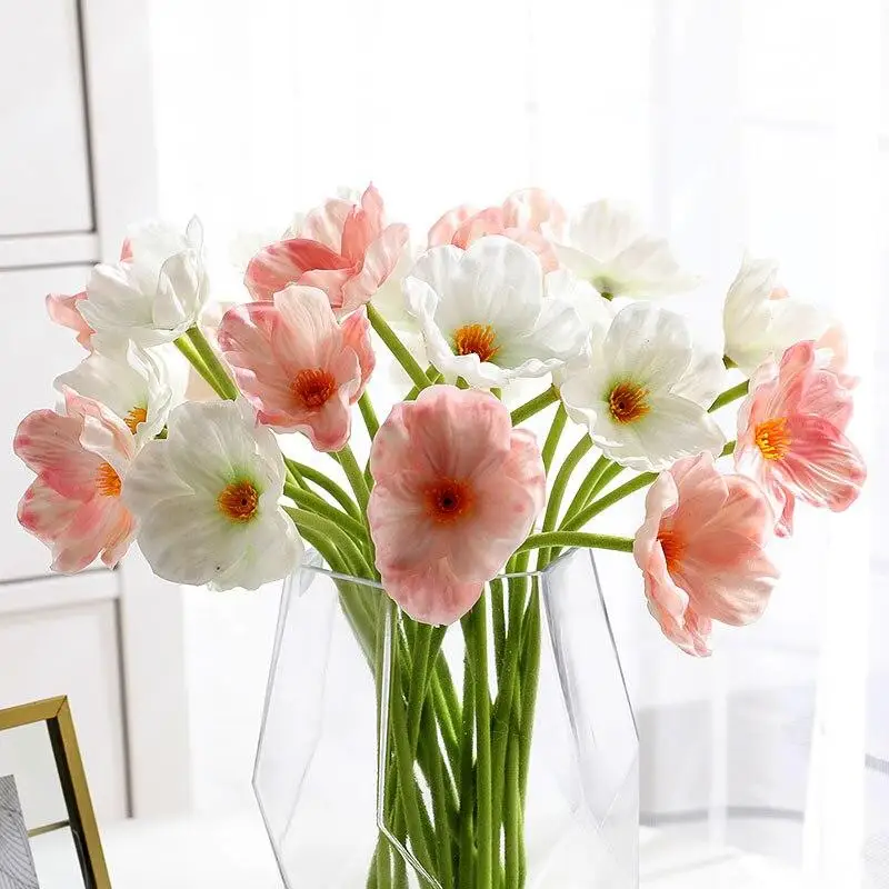 

35cm Artificial Silk Flowers DIY Wedding Valentine's Day Decoration Flower Arrangement Accessories Bridal Bouquet
