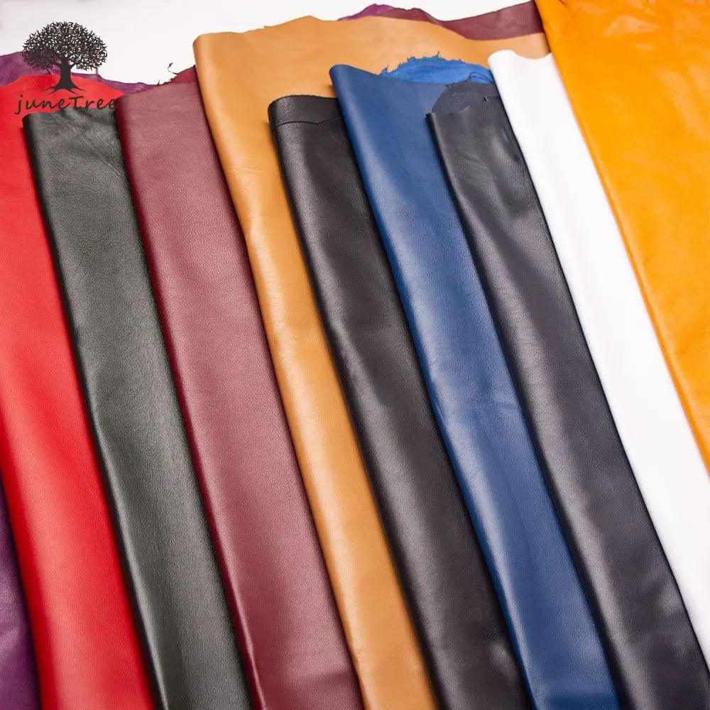 Junetree Высококачественная молочно белая овечья кожа натуральная мягкая цельная