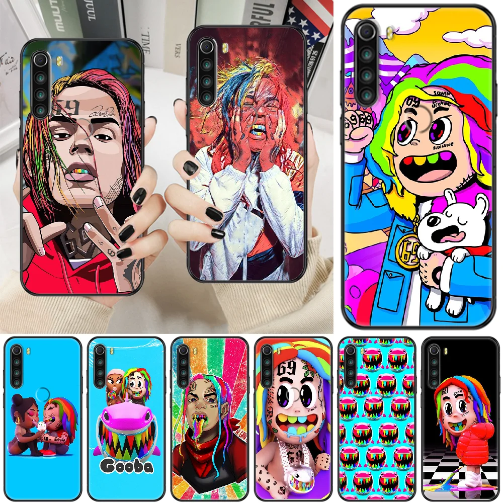 Hernandez 6ix9ine 69 чехол для телефона Xiaomi Redmi Note 7 7A 8 8T 9 9A 9S K30 Pro Ultra черный 3D принципиально