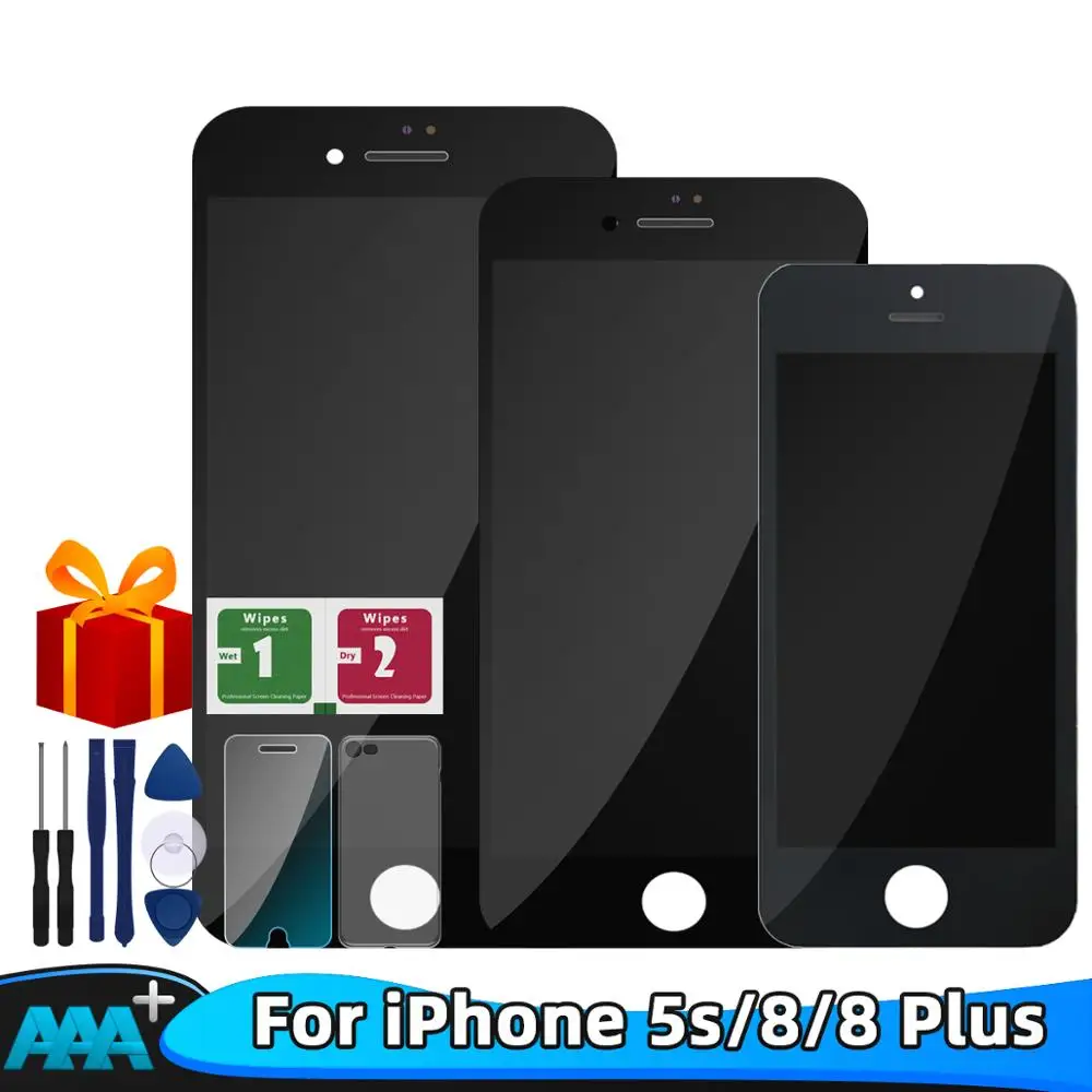 ЖК экран AAA + для iPhone дисплей с дигитайзером сенсорного экрана 8 8plus модуль в сборе