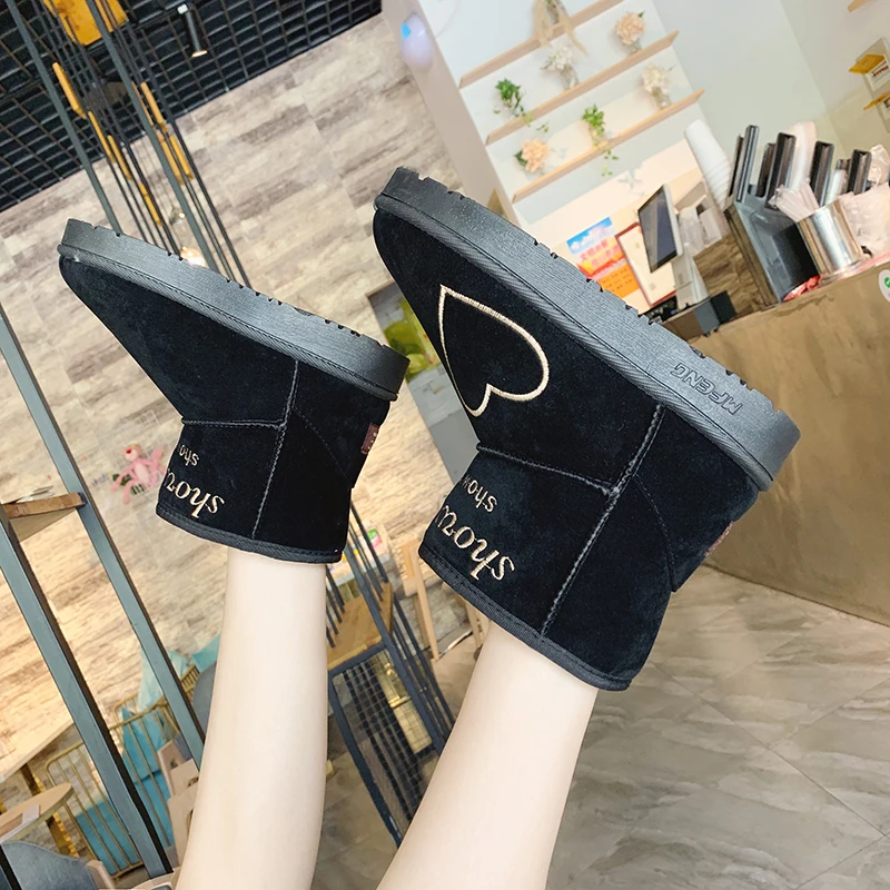 Женские зимние ботинки на открытом воздухе для Для женщин Утепленная одежда